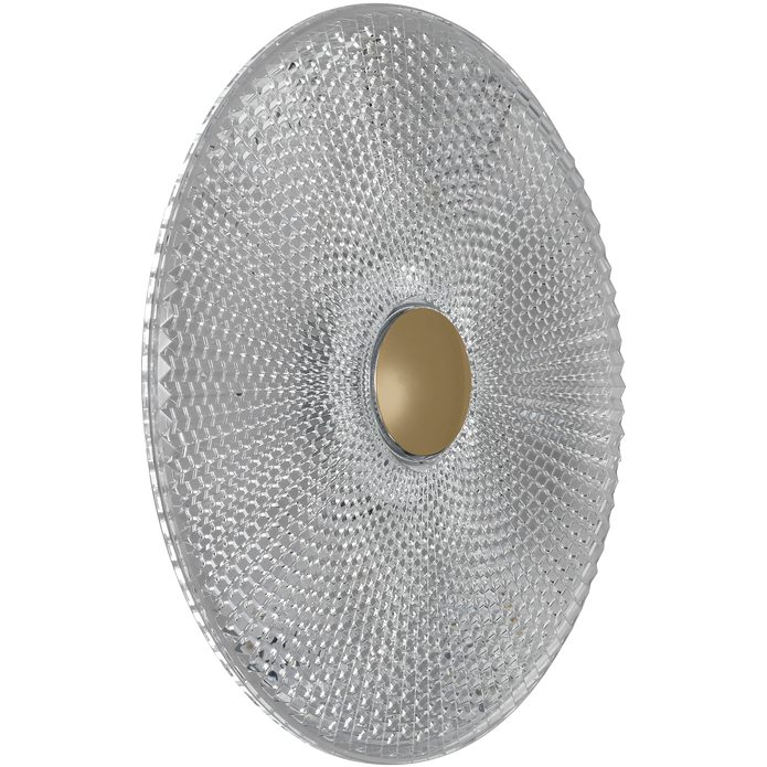 Bilby Brass & Crystalline 5W CCT 300mm Wall Light