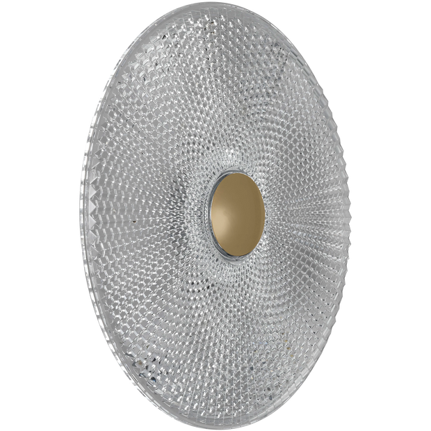 Bilby Brass & Crystalline 5W CCT 300mm Wall Light