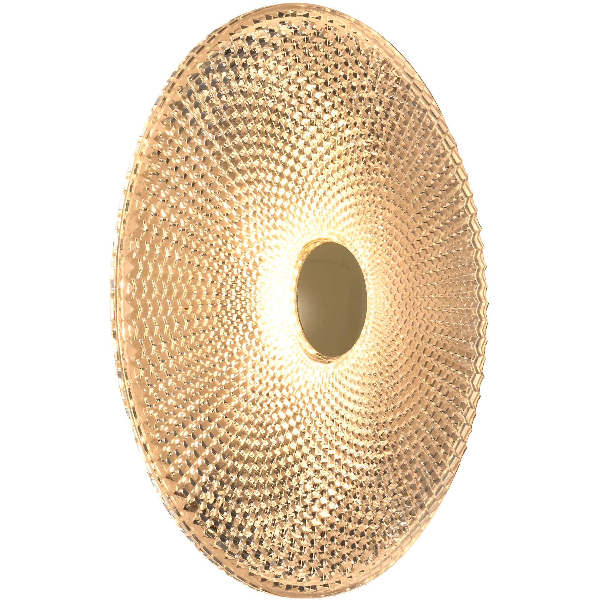 Bilby Brass & Crystalline 5W CCT 300mm Wall Light