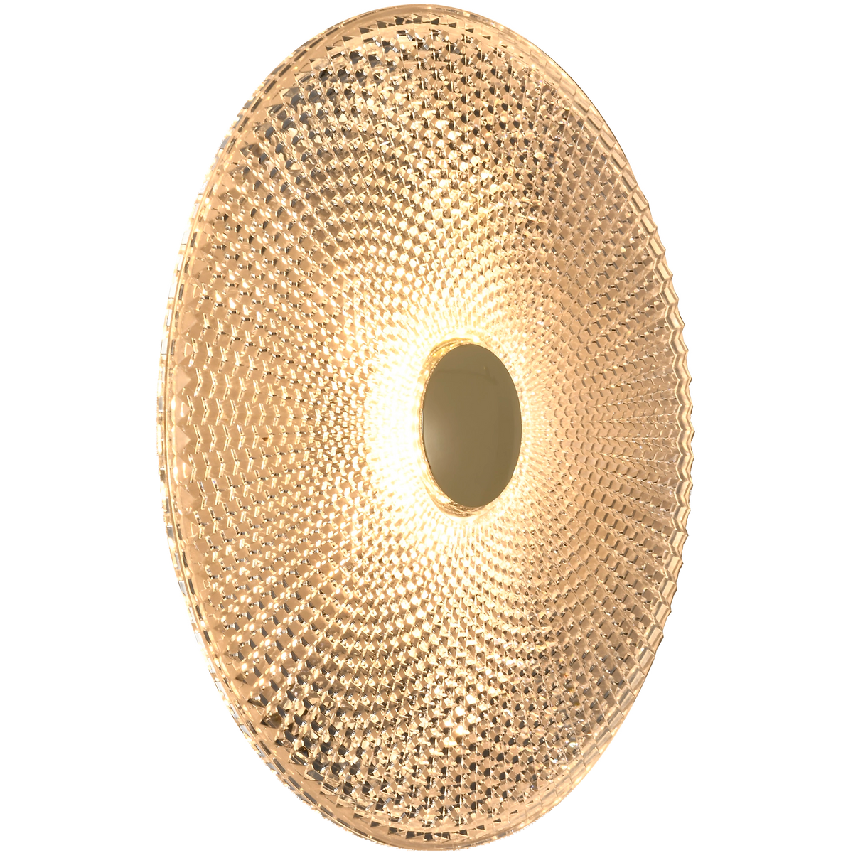 Bilby Brass & Crystalline 5W CCT 300mm Wall Light