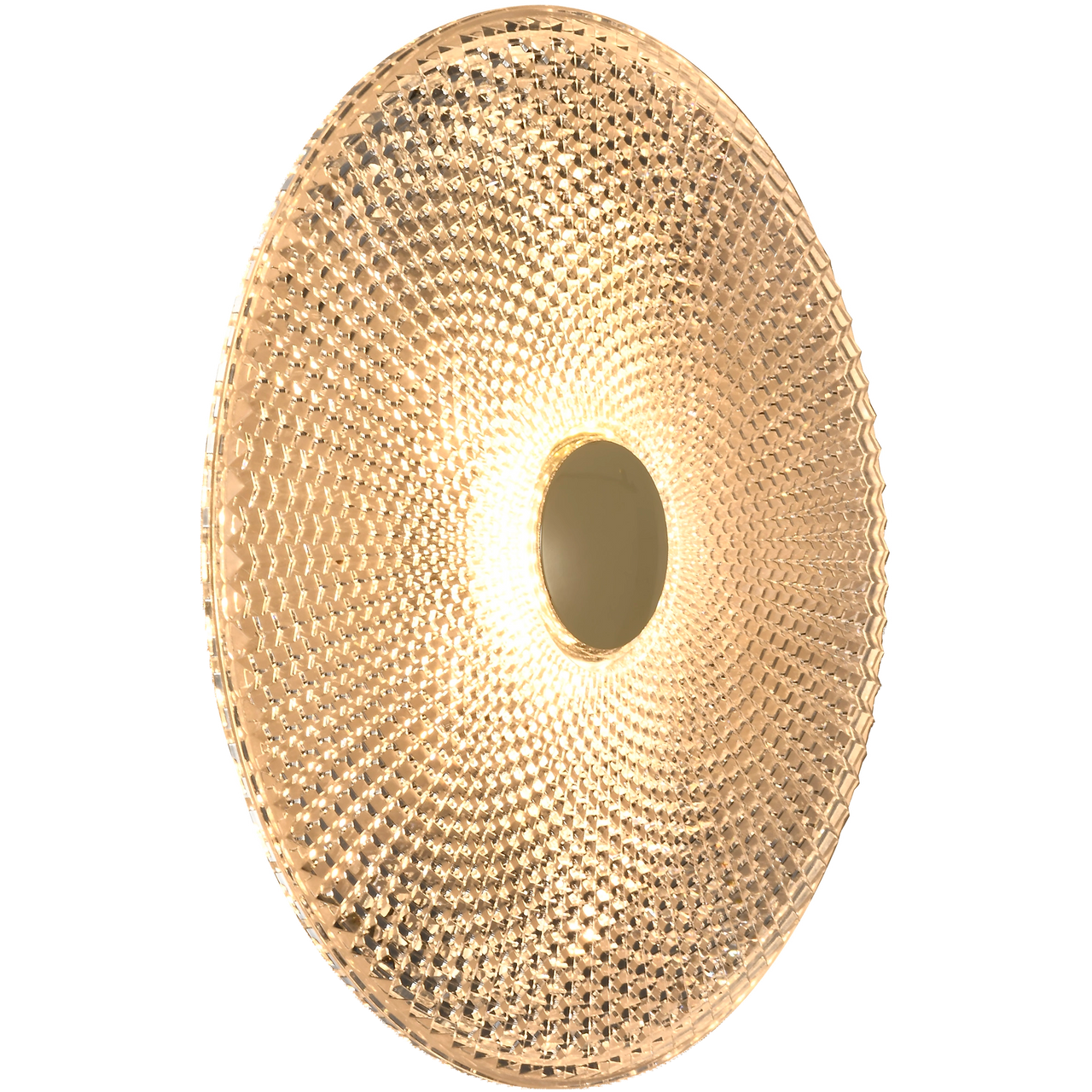 Bilby Brass & Crystalline 5W CCT 300mm Wall Light