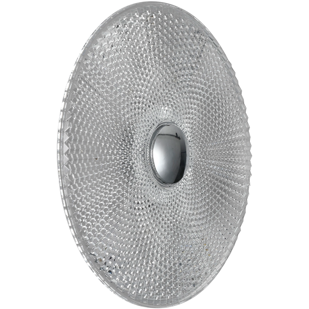 Bilby Chrome & Crystalline 5W CCT 300mm Wall Light