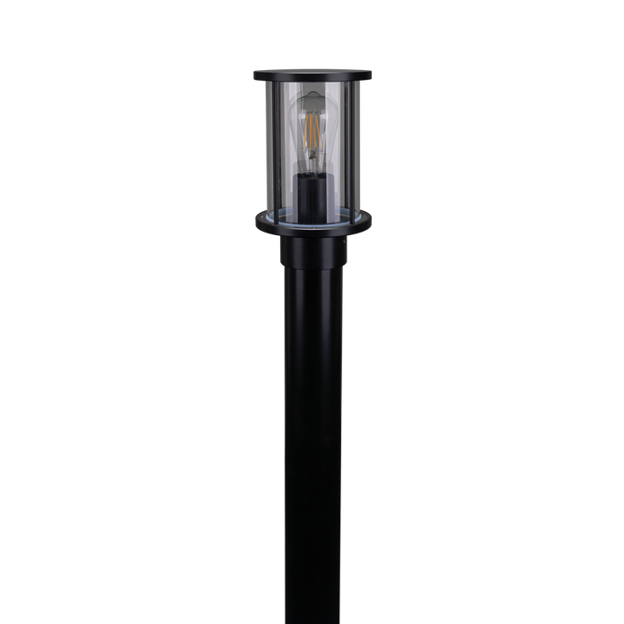 bl 400 head c w 1m post black bl 400 kit