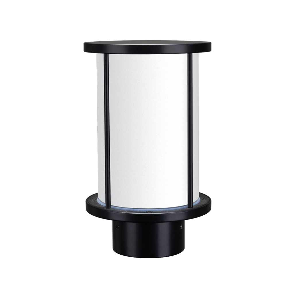 bl 400 bollard head 76mm e27 black bl 401