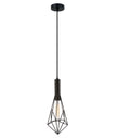 BLACKBAND & WHITEBAND Small Diamond Shape Bird Cage Pendant Lights
