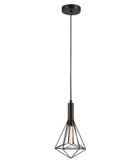 Thumbnail for BLACKBAND & WHITEBAND: Diamond Shape Bird Cage Pendant Lights