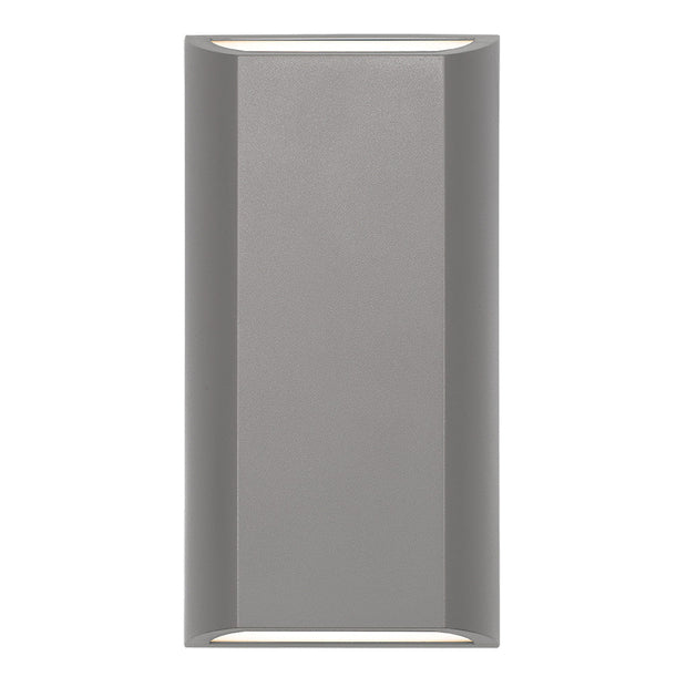 Bloc White, Silver or Black 2 x 4W 3CCT IP65 Up-Down LED Wall Light