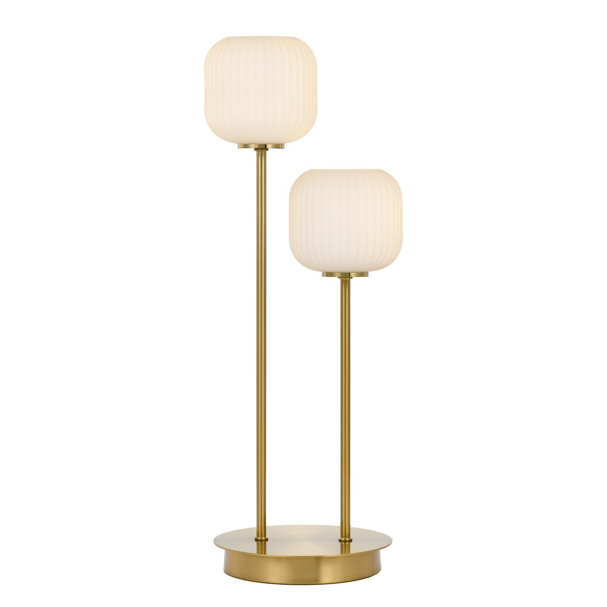 Bobo 2 Light Table Lamp in Antique Gold