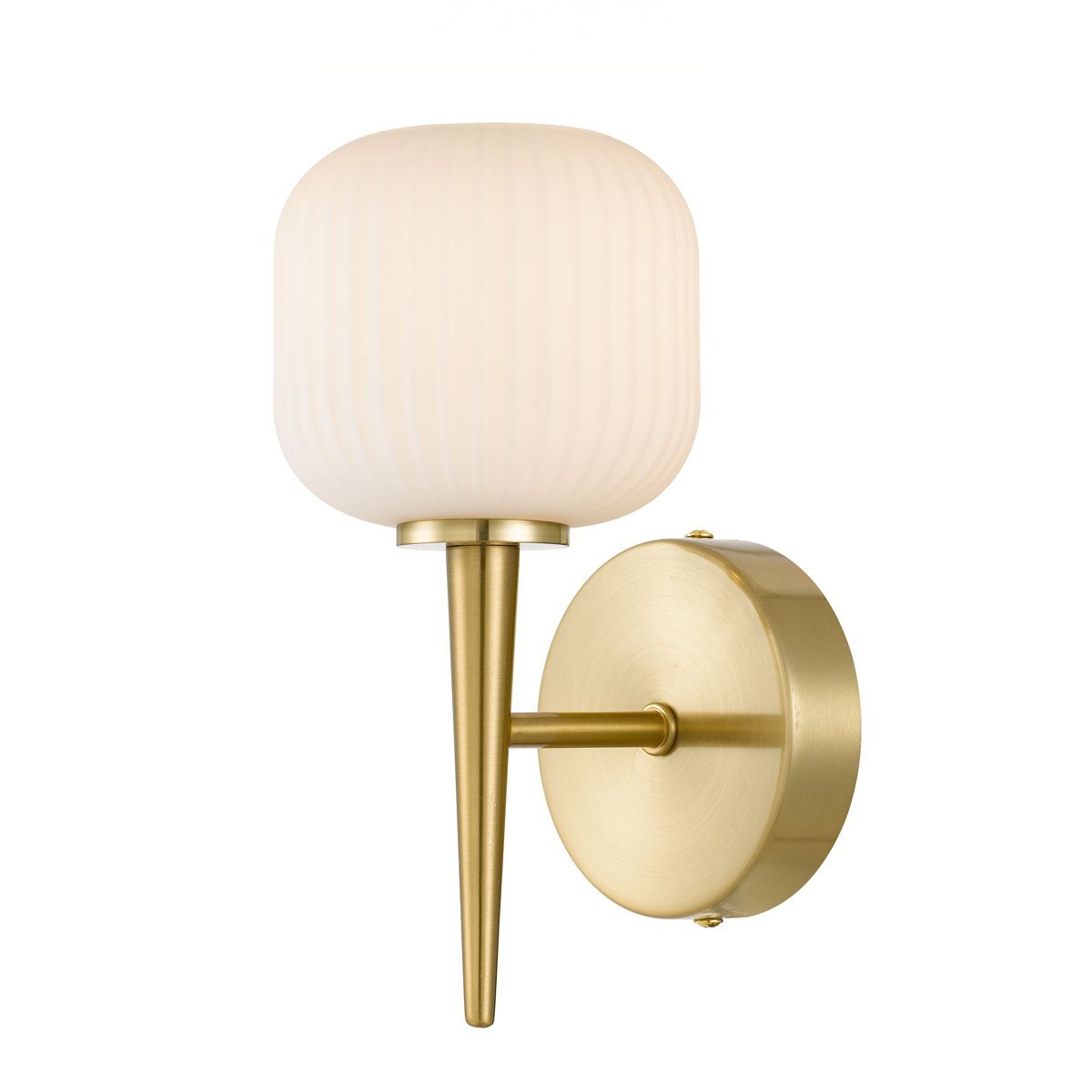 Bobo 1 Light Wall Light in Antique Gold