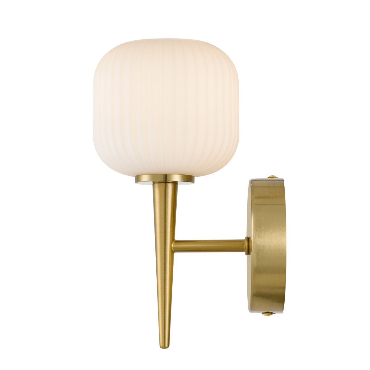 Bobo 1 Light Wall Light in Antique Gold