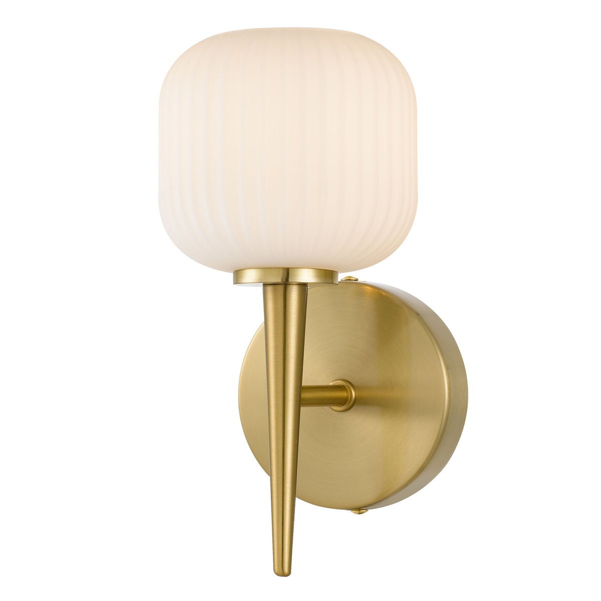 Bobo 1 Light Wall Light in Antique Gold