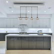 Bobo Black/Smoke or Antique Gold/Opal  4 Light Bar Pendant