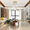 Bobo Black/Smoke or Antique Gold/Opal  5 Light Pendant