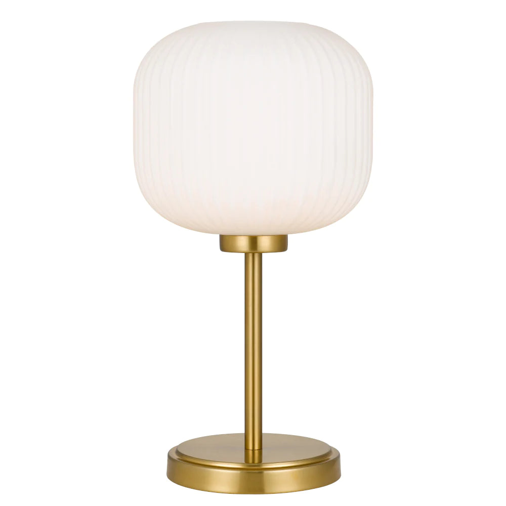 Bobo 1 Light Table Lamp in Antique Gold