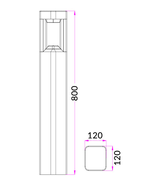 BOL4 Dimensions