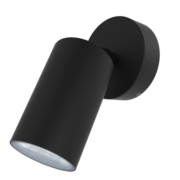 Bondi II Tri-Colour LED Adjustable Wall Light 240V 5W 3/4/6K IP65 Black
