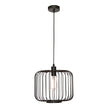 Bonn 1 Light Pendant Black