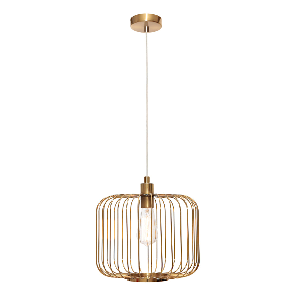Bonn 1 Light Pendant Gold