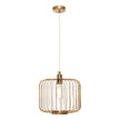 Bonn 1 Light Pendant Gold