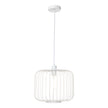 Bonn 1 Light Pendant White