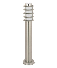 Thumbnail for BORDA: E27 Surface Mounted Louvred Stainless Steel Bollard Lights IP44