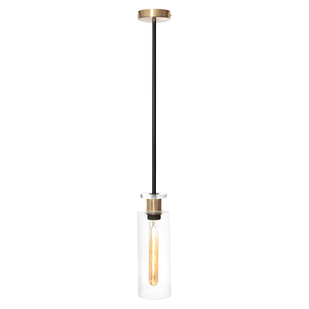 Bourne 1 Light Pendant Black