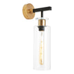 Bourne 1 Light Wall Light Black