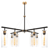 Thumbnail for Bourne 8 Light Pendant Black