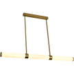 Bower Alabaster & Brass 36W 1232mm CCT LED Linear Pendant