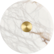 Bower Alabaster & Brass 15W 250mm CCT LED Wall Light