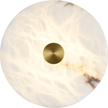 Bower Alabaster & Brass 15W 250mm CCT LED Wall Light
