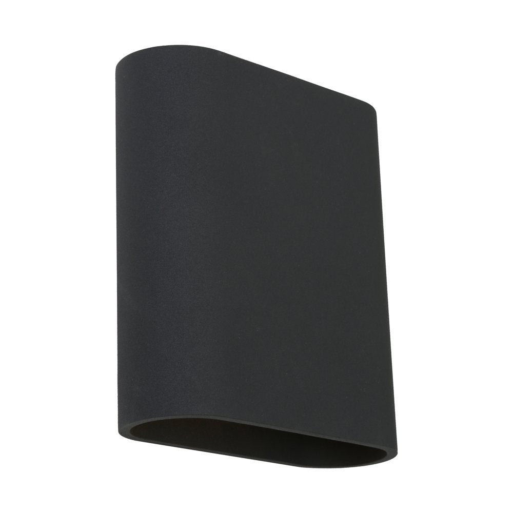 Cougar Black Bowen Exterior LED Wall Light IP54