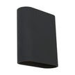 Cougar Black Bowen Exterior LED Wall Light IP54