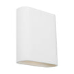 Cougar White Bowen Exterior LED Wall Light IP54