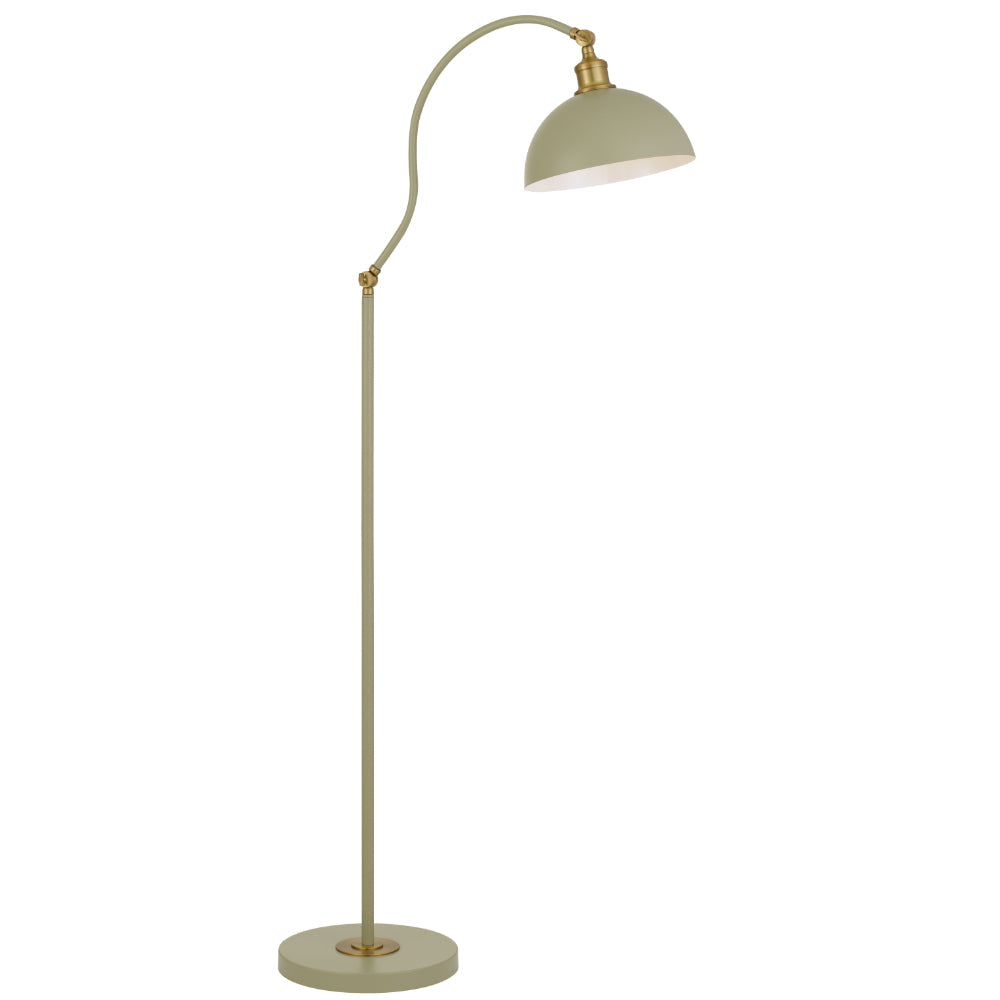 Brevik Orange, Black, Beige or Green Floor Lamp