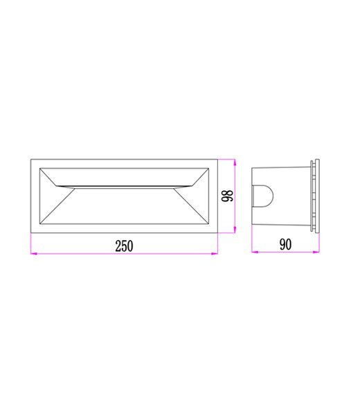 BRICK0001-0004 Dimensions