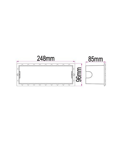 BRICK0001-0004 SLEEVE BRICK0001-0004 Sleeve Dimensions