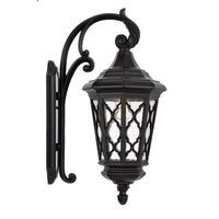 Thumbnail for Brinley Small IP44 Exterior Wall Light in Black