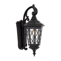 Thumbnail for Brinley Large IP44 Exterior Wall Light in Black