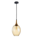 BROTE: Retro Interior Bronze Wine Glass Shape Pendant Lights