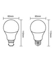 BUG: LED GLS(A60) Bug Globes (7W)