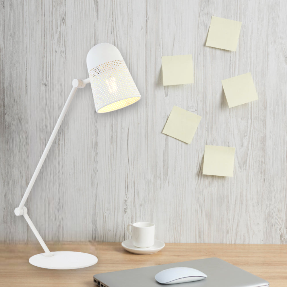 Cadena White or Black Adjustable Table  Lamp