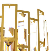 Thumbnail for Calmeilles Wall Light 3X25W E14 Brass/Crystal