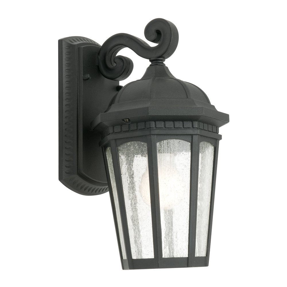 Cougar Cambridge Black Exterior Wall Light (E27) IP43