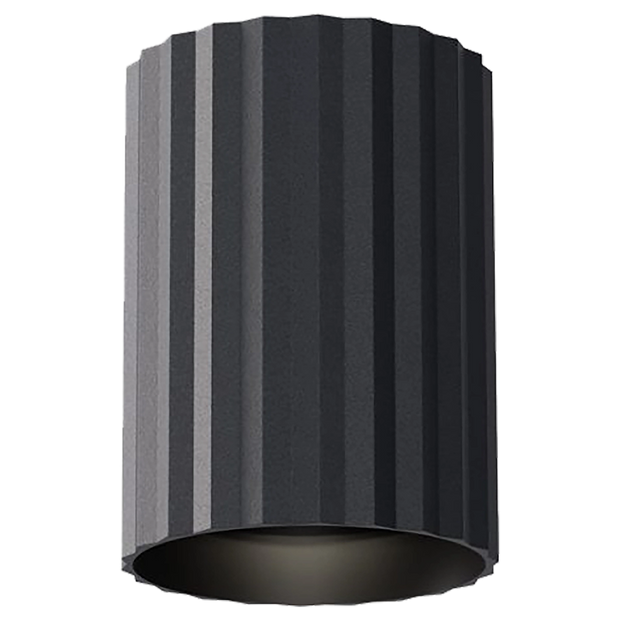 Canary Black 150mm GU10 Surface Mounted Downlight