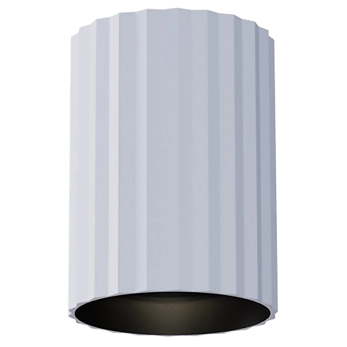 Canary White 150mm GU10 Surface Mounted Downlight