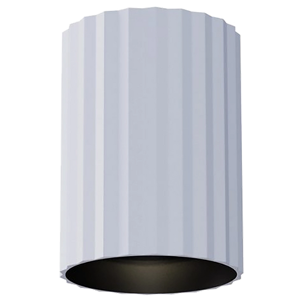Canary White 150mm GU10 Surface Mounted Downlight