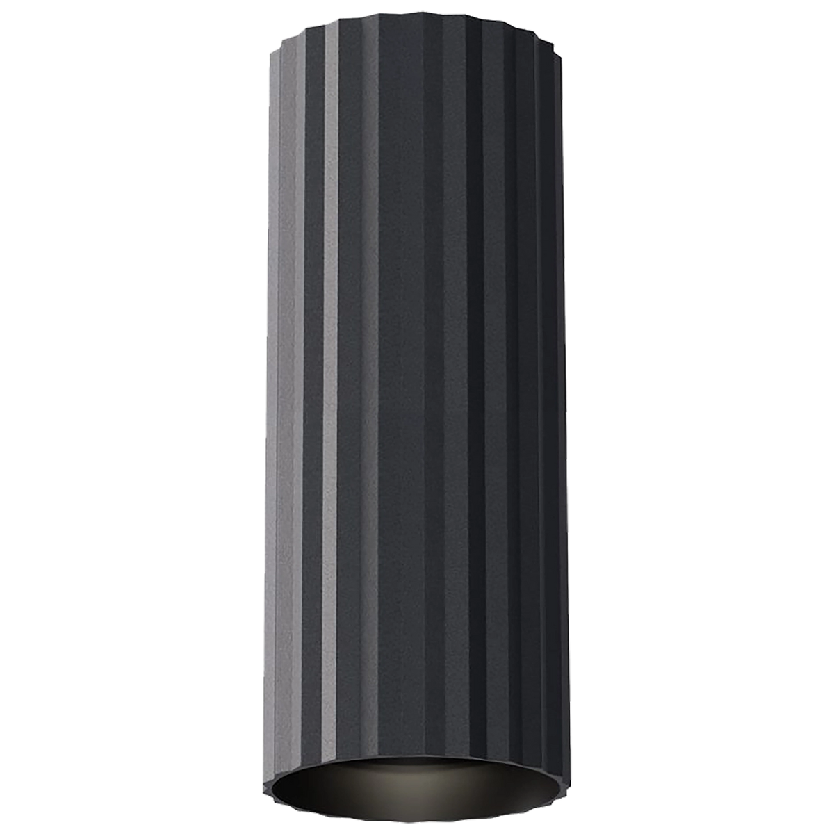 Canary Black 330mm GU10 Surface Mounted Downlight