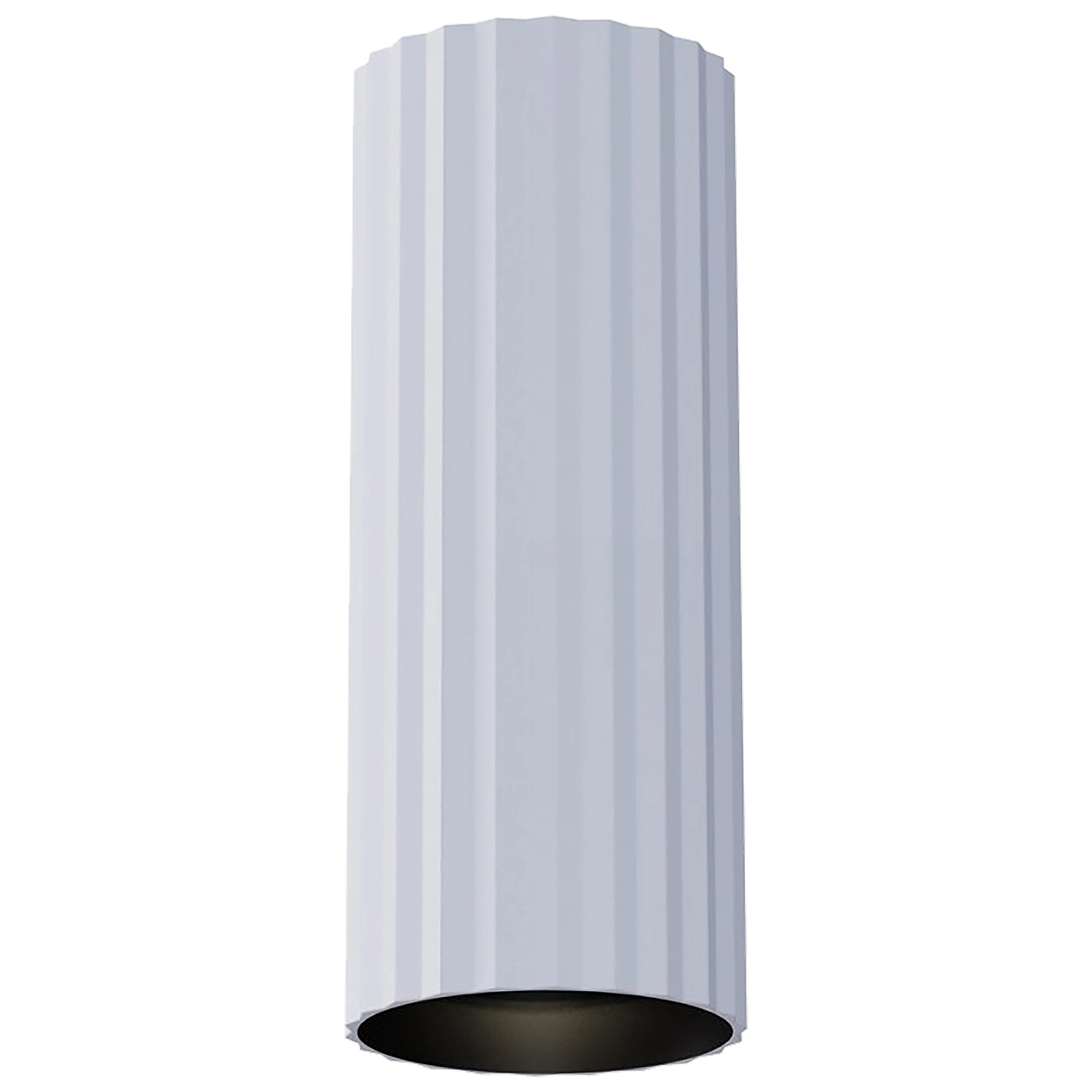 Canary White 330mm GU10 Surface Mounted Downlight