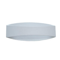 Thumbnail for Cannes 6 Watt LED Internal Curved Shaped Up and Down Wall Light in Matt White